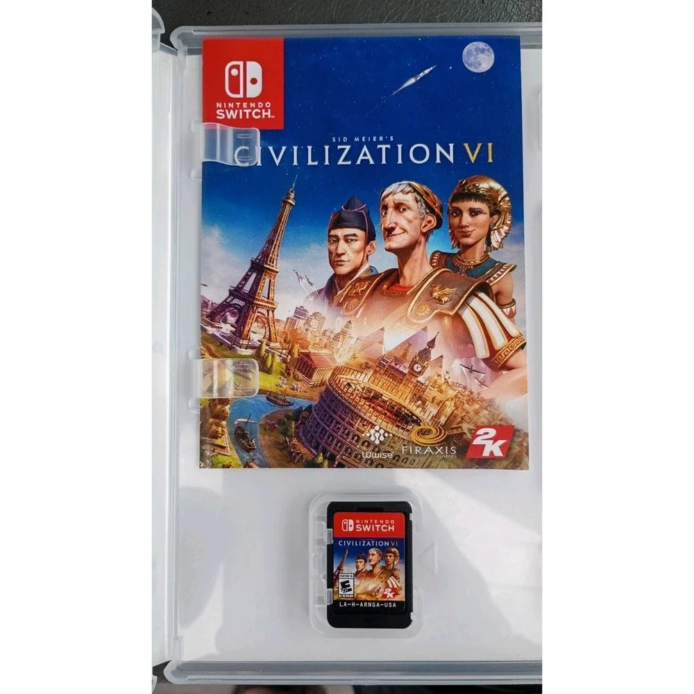 Sid Meier's Civilization VI (Nintendo Switch, 2018) Tested Working